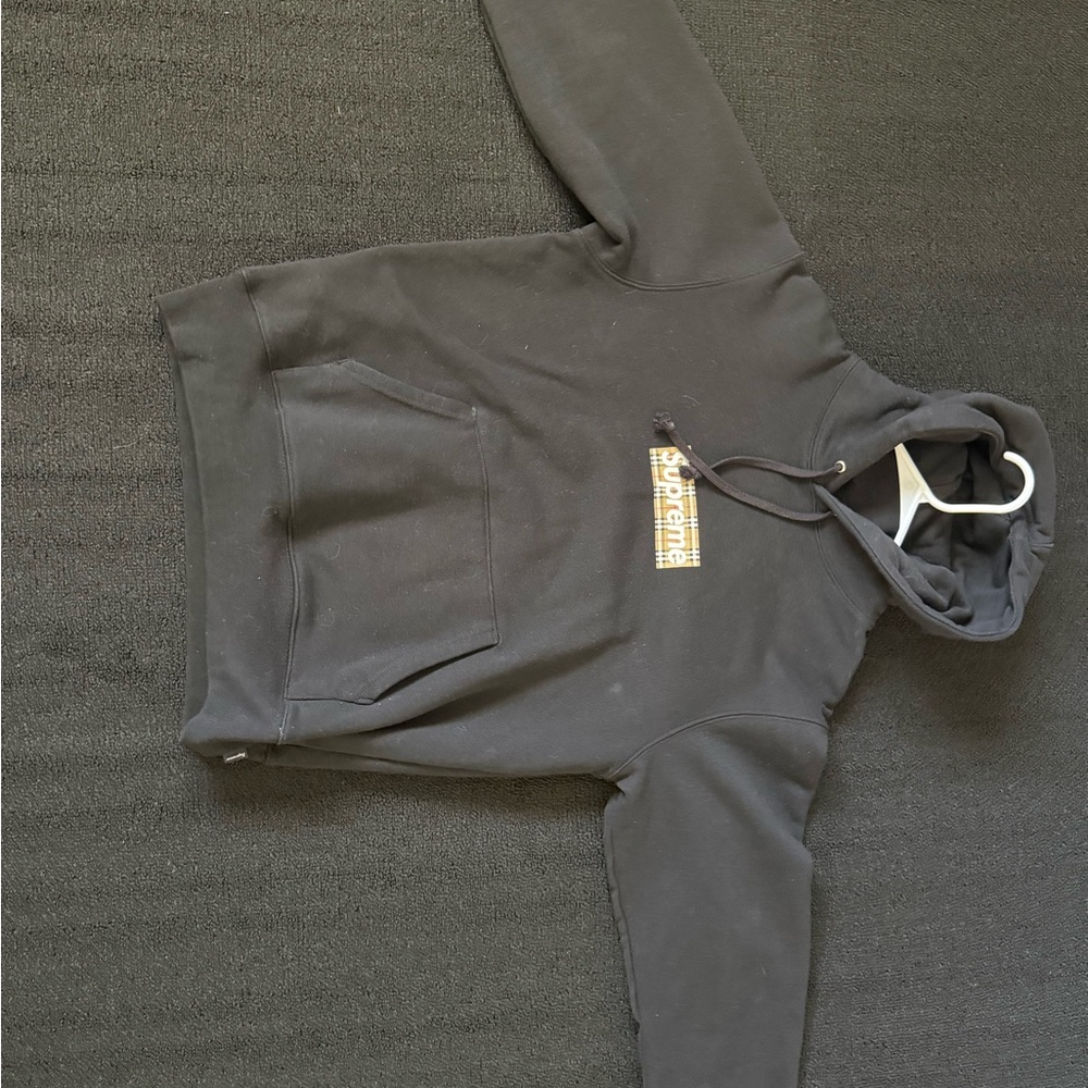 Burberry x Supreme Box Logo Hoodie